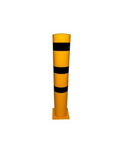 Törmäyspollari pultattava, Kelta/musta, Ø193mm / 1200mm