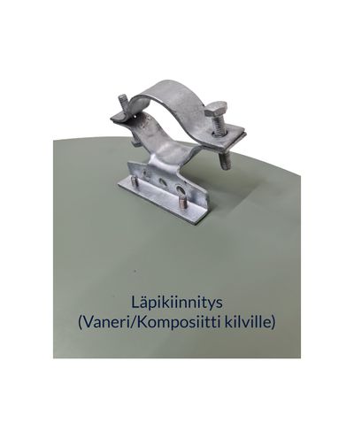 Yleiskiinnitin 108-120mm - 1-puolinen