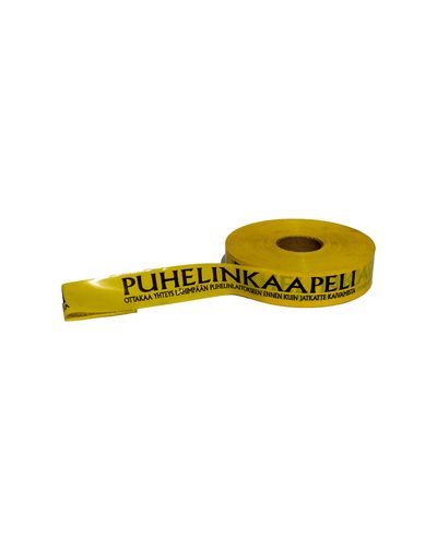 Puhelinkaapelin varoitusnauha - 60x0,1mm x 500m