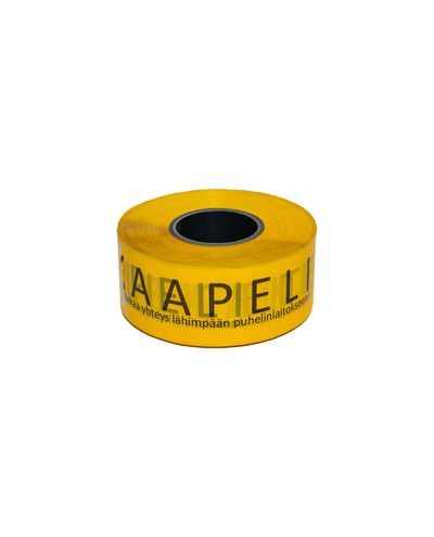Tele-/Optokaapeli varoitusnauha 60 x 0.1mm x 500m