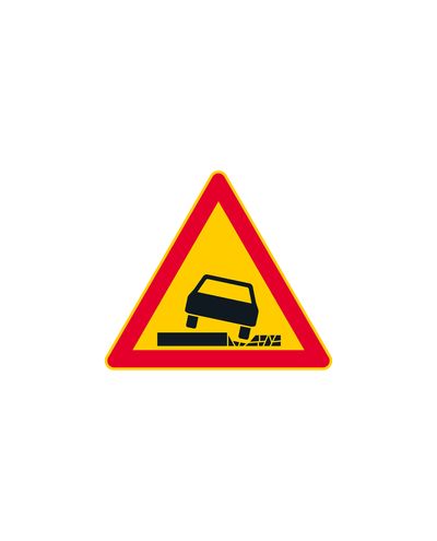 A14 Vaarallinen Tien Reuna, alumiini (R2 kalvo / ELY-kiinnitys)