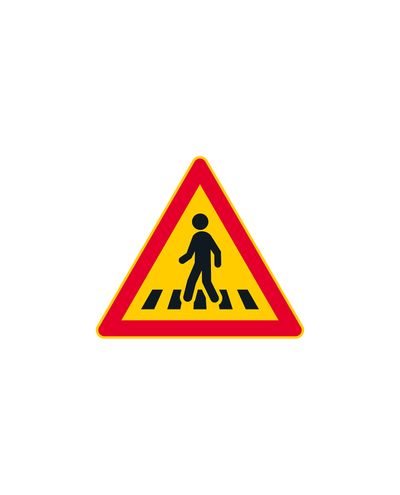 A15 Suojatien Ennakkovaroitus, alumiini (R2 kalvo / ELY-kiinnitys)