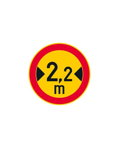 C21 Ajoneuvon Suurin Sallittu Leveys, alumiini (R2 kalvo / ELY-kiinnitys)