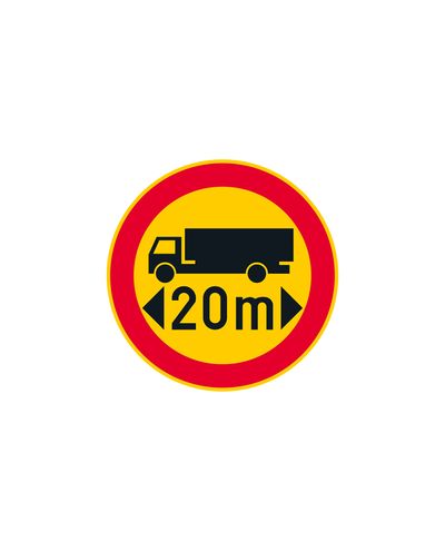 C23 Ajoneuvon Tai Ajoneuvoyhdistelmän Suurin Sallittu Pituus, alumiini (R2 kalvo / ELY-kiinnitys)