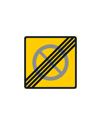 C40 Pysäköintikieltoalue Päättyy, alumiini (R2 kalvo / ELY-kiinnitys)