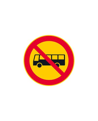 C9 Linja Autolla Ajo Kielletty, alumiini (R1 kalvo / ELY-kiinnitys)
