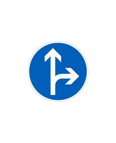 D1.6 Pakollinen Ajosuunta, alumiini (R1 kalvo / ELY-kiinnitys)