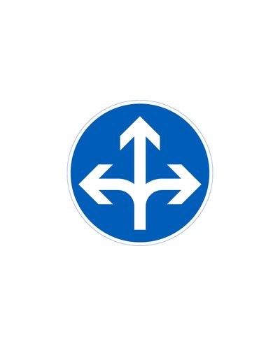 D1.9 Pakollinen Ajosuunta, alumiini (R1 kalvo / ELY-kiinnitys)