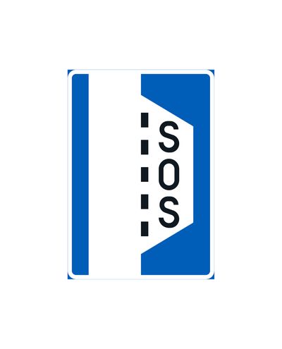 E21 Hätäpysäyttmispaikka