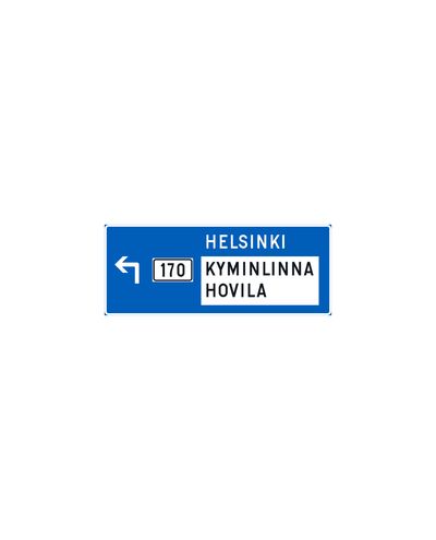 F11 Ajokaistan Yläpuolinen Viitta