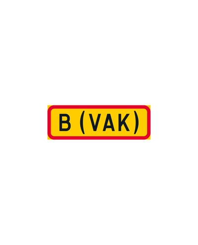 H15 Kielto Ryhmän B Vaarallisten Aineiden Kuljetukselle, alumiini (R2 kalvo / ELY-kiinnitys)